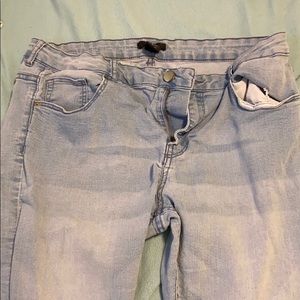 H&M Light blue skinny jeans